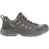 OBOZ Herren-Trekkingschuhe SAWTOOTH ASCENT LOW B-DRY WATERPROOF WIDE anthrazit - grau (Größe EU - komplett 42)