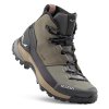 SALEWA Damen-Trekkingschuhe PUEZ LEATHER MID PTX W bungee cord/onyx - braun (Größe EU - komplett 36,5)