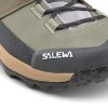 SALEWA Damen-Trekkingschuhe PUEZ LEATHER MID PTX W bungee cord/onyx - braun (Größe EU - komplett 36,5)