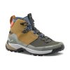 SALEWA Herren-Trekkingstiefel PUEZ 2 MID PTX M goldbraun/schatten - braun (Größe EU - komplett 42)