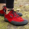 SALTIC Barfußschuhe OUTDOOR Flach rot (Größe EU - komplett 36)