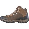 OBOZ Herren-Trekkingschuhe BRIDGER MID B-DRY WATERPROOF sudan-braun (Größe EU - komplett 43)
