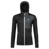 ORTOVOX Women's FLEECE HOODY W's 25 schwarz raven - schwarz (Größe L)