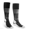 BRIDGEDALE Herren Skisocken SKI MIDWEIGHT MERINO PERFORMANCE OVER CALF schwarz/weiss - schwarz/weiss (Größe L)