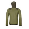 ORTOVOX Herren FLEECE GRID HOODY Wildkräuter-grün (Größe L)