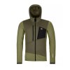 ORTOVOX Herren FLEECE GRID HOODY Wildkräuter-grün (Größe L)