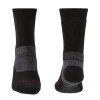 BRIDGEDALE Herren Trekkingsocken HIKE MIDWEIGHT MERINO PERFORMANCE BOOT - schwarz (Größe 40-43)