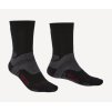 BRIDGEDALE Herren Trekkingsocken HIKE MIDWEIGHT MERINO PERFORMANCE BOOT - schwarz (Größe 40-43)