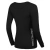 DIRECT ALPINE Damen-T-Shirt FURRY LONG LADY 2.0 schwarz - schwarz (Größe L)