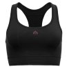 DEVOLD Sport-BH BERLE MERINO BRA caviar - schwarz (Größe L)