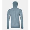ORTOVOX Damen Softshelljacke SWISSWOOL COL BECCHEI HYBRID JACKET gletschergrau - hellblau (Größe L)