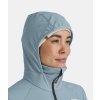 ORTOVOX Damen Softshelljacke SWISSWOOL COL BECCHEI HYBRID JACKET gletschergrau - hellblau (Größe L)