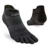 INJINJI RUN LIGHTWEIGHT NO SHOW ULTRA-THIN SOCKS schwarz - schwarz (Größe L(44,5-47))