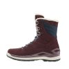 LOWA Damen Winterstiefel CALCETA EVO GTX Ws rot/navy - rot (Größe EU - komplett 37)