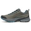 SCARPA Herren-Trekkingschuhe RUSH 2 PRO GTX titanium/ocean - grau (Größe EU - komplett 41,5)