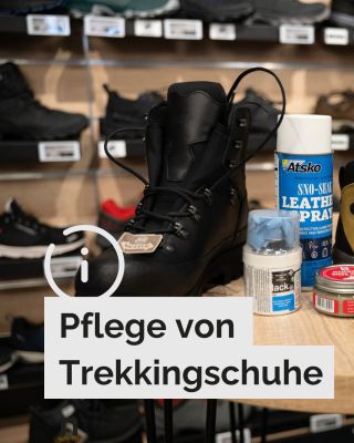 Wenn wir möchten, dass unsere Trekkingschuhe möglichst lange halten, müssen wir sie pflegen. 🥾👣 Wie geht das? 1️⃣Entfernen...
