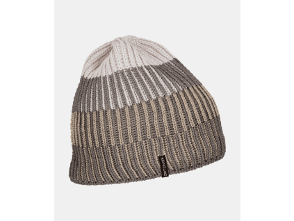 67040 89801 DEEP KNIT BEANIE dark grey brown B 01
