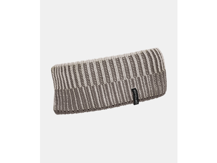 67041 89801 DEEP KNIT HEADBAND dark grey brown B 01
