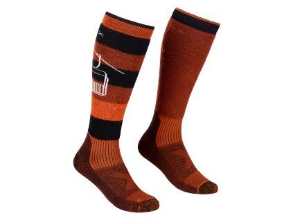 4482 ponozky ortovox free ride long socks
