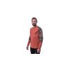 SENSOR muška dugorukavica majica MERINO IMPRESS - terracotta/rush