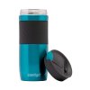 2095662 BYRON SS 16OZ BISCAY BAY LID NEXT TO BOTTLE.webp