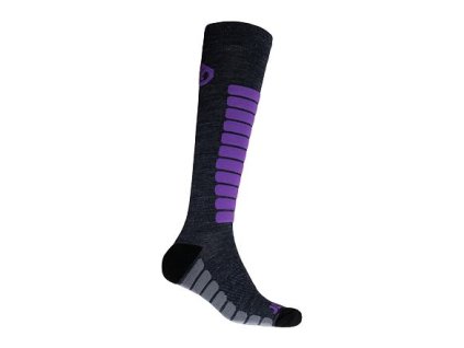 SENSOR PONOŽKY ZERO MERINO      (Barva Šedá, Velikost 6/8)
