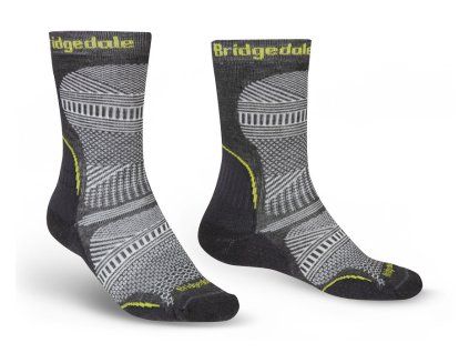 BRIDGEDALE Men's trekking socks HIKE ULTRALIGHT T2 COOLMAX PERFORMANCE BOOT graphite - grey