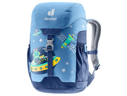 Rucsac pentru drumeții pentru copii DEUTER SCHMUSEBÄR wave-nightblue - albastru