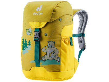 Rucsac pentru drumeții pentru copii DEUTER SCHMUSEBÄR turmeric-corn - galben