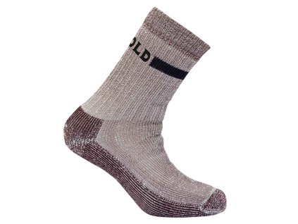 DEVOLD Șosete funcționale pentru femei OUTDOOR HEAVY beetroot - beetroot