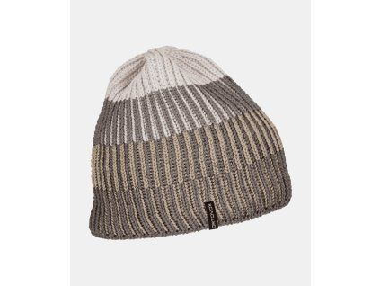 67040 89801 DEEP KNIT BEANIE dark grey brown B 01