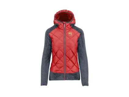 KARPOS Geacă de damă MARMAROLE W JACKET - gri-roșu