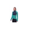 Jacheta COOLMAX THERMO pentru femei SENSOR verde mare/albastru închis - verde/albastru
