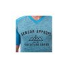 SENSOR Tricou de ciclism pentru bărbați cu mânecă scurtă CHARGER albastru