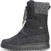 pomar women s reki gore tex felt boot granit felt black waxy leather (1)