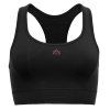 Sutien sport DEVOLD BERLE MERINO BRA caviar - negru