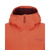 rab xenair alpine light jacket wmns red grapefruit 35