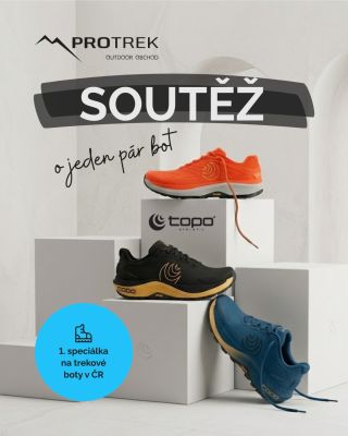🎉 SOUTĚŽ 🎉 Tentokrát soutěžíme o jeden pár obuvi značky TOPO ATHLETIC dle vlastního výběru a aktuálně dostupných velikostí...