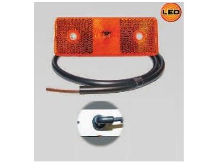 1120 pozicka led mb actros oranzova kabel 0 5m