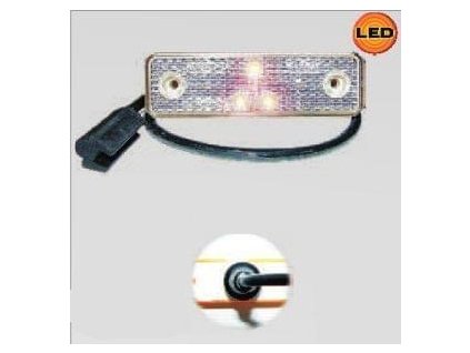 1180 pozicka led bila 24v 0 5m proplast