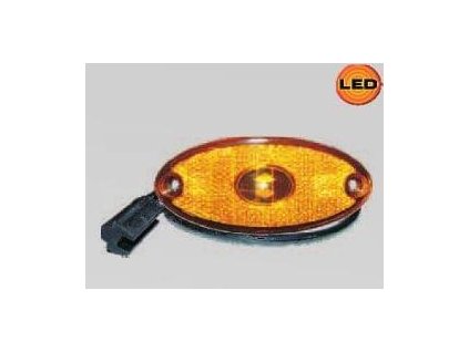 1189 pozicka led oranzova flatpoint proplast