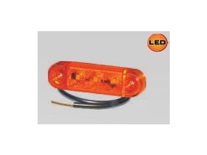 1273 pozicka led pro slim 24v oranzova 0 5m