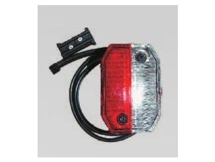 1507 obrysove svetlo flexipoint cerveno bile 12v