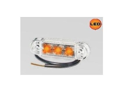 1579 pozicka led pro slim 24v oranzova