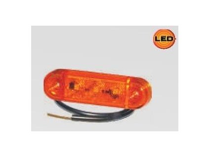 1591 pozicka led pro slim 12v oranzova