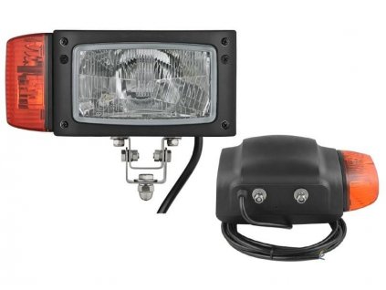 2566 reflektor s blinkrem h4 pravy levy