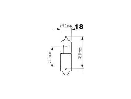 5038 24v 21w bay9s halogen narva