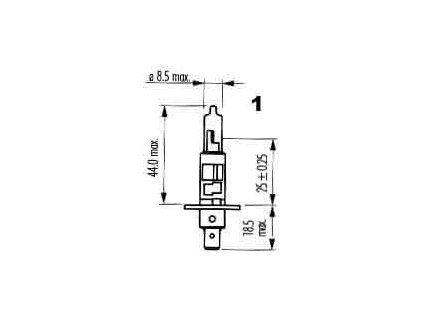 5191 12v h1 55w osram