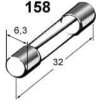 2386 sklenena pojistka 30 a 6 3x32mm