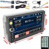 2DIN autorádio  7010B – 7" dotykový displej, Bluetooth, MirrorLink, kamera zdarma